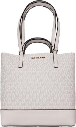 Michael Kors White Leather Tote Womens Bag