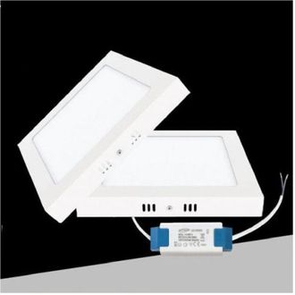 Trade Shop Trade Shop Traesio - Trade Shop - Plafoniera Pannello Led Quadrato 6 Watt Cct Tre Colorazione Di Luce P120b-q3c