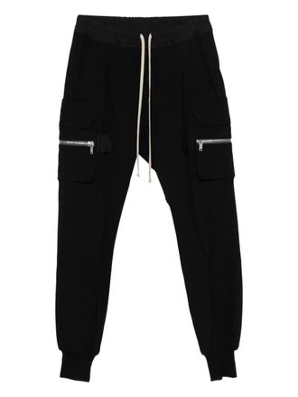 Rick Owens Pantaloni Matodon con coulisse - Nero