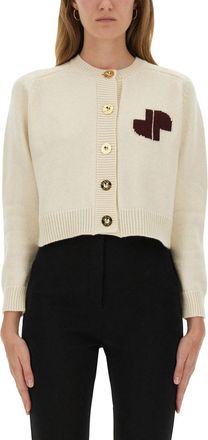 Patou Cardigan With Logo-Donna