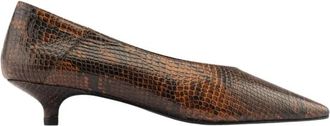 Maison Toufet Escarpin Myl&egrave;ne - Dames - Pumps - Bruin - 37 EU - Leer - Schoenen