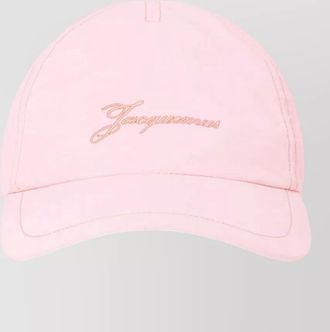 Jacquemus casual hat curved brim street style