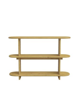 Hannun Librer&iacute;a de madera de abeto en color natural 120 cm