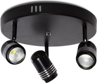 GreenIce Greenice - Aplique Led 27w 2.430lm 6000&ordm;k Arianna 40.000h [ho-3x9cob-walllight-b-cw]