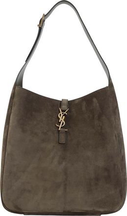 Saint Laurent Olive Le 5 A 7 Large Shoulder Bag