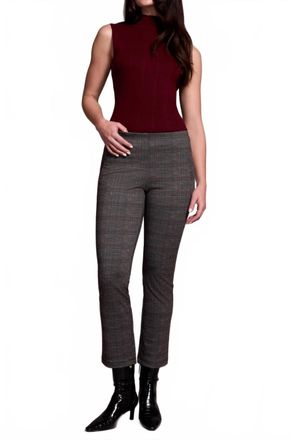 Tribal Pull On Ankle Pant In Ivy