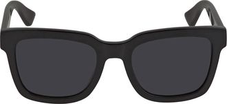 Gucci Smoke Square Mens Sunglasses GG0001SN 001 52
