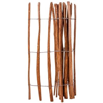 vidaXL Valla De Jardin De Madera De Avellano 120x250 Cm Vidaxl