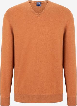 Fedeli Pullover mit V-Ausschnitt aus Kaschmir