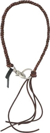 Our Legacy Keyrings, unisex, Brown, Size: ONE SIZE Braided Ladon Keychain