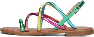 Notre-V Multicolor Sandaal 22637 - Dames - Sandalen - Veelkleurig - 42 EU - Leer - Schoenen