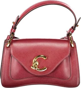 Coccinelle Handbags, female, Red, Size: ONE SIZE Red Leather Women Handbag