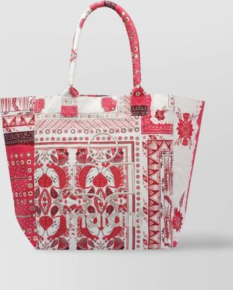 Isabel Marant tote bag 2 handles patterned design