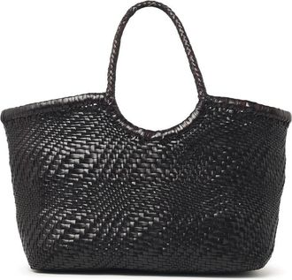 Dragon Diffusion Nantucket Optical Dark Brown Leather Bag