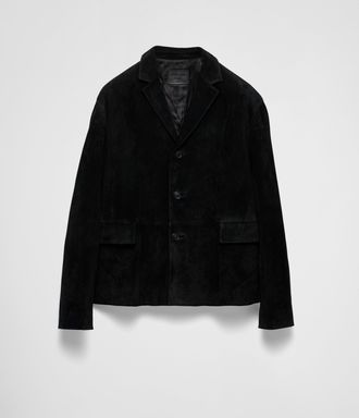 Prada Suede calfskin jacket