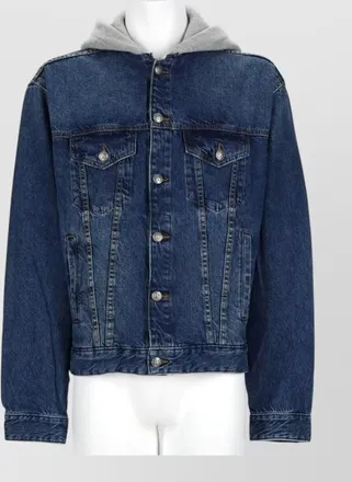 Palm Angels hooded coat featuring practical front pockets