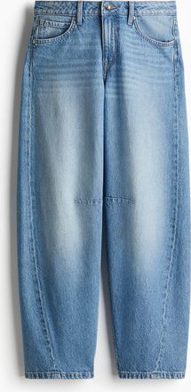 H&M Barrel Regular Jeans - Blue