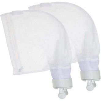 OEM Bolsas De Sedimentos Adaptables Para El Robot Limpiafondos Polaris 280 480. Paquete De 2 Bolsas De Filtro De Nailon Reforzado Con Cierre De Cremallera