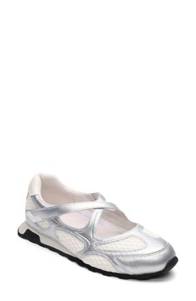 Ash Kore Ballet Sneaker in Silver/White at Nordstrom, Size 10Us