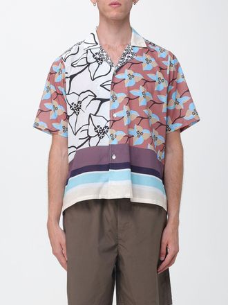 Noisy May Camicia bowling in cotone a maniche corte con stampa floreale