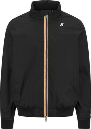 K-Way Amaury Stretch Nylon Jersey - Heren - Zomerjassen - Zwart - S - Nylon - Jassen