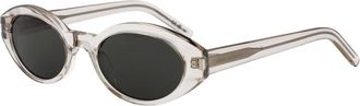 Saint Laurent SL 567 Plump - unisex - Accessoires - Beige - Maat: 51 MM