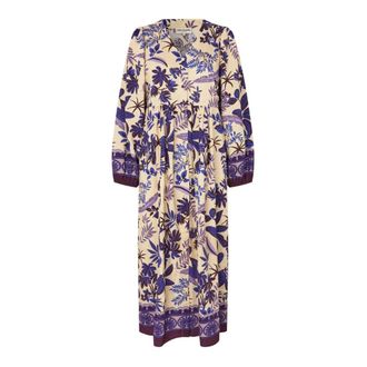 Lollys Laundry Ango LL Maxi Dress - Dames - Maxi kleedjes - Veelkleurig - S - Katoen - Kleedjes