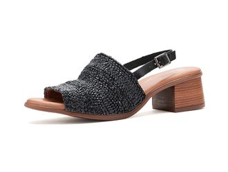 Eric Michael Rafa Womens Dress Sandals Black : EU 40 (US Womens 9.5-10) M (B), Leather