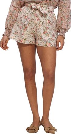 Silvian Heach Shorts Alimo - Dames - Korte broeken - Veelkleurig - Maat: W34 Linnen
