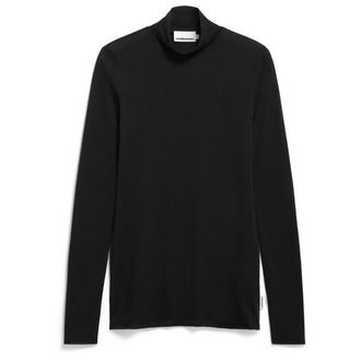 Armedangels Grazilianaa Soft Longsleeve f&uuml;r Damen | schwarz