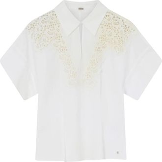 Gustav 1004-Cl Blouse - Dames - Blouses - Wit - S - Overhemden