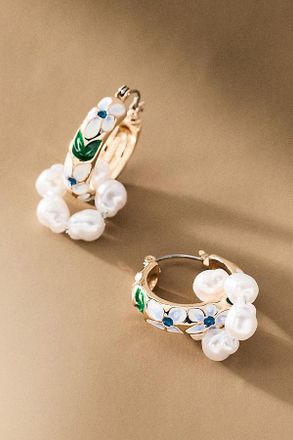 Petit Moments Baroque Hoop Earrings