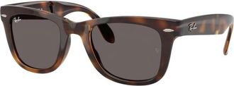 Ray-Ban Heren, Accessoires, Bruin, Maat: 50 MM Nylon