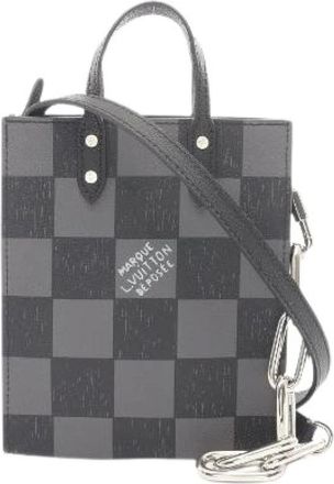 Louis Vuitton Pre-owned Sac Plat XS Damier Handbag - - Pre-owned - Uomo - Nero - ONE SIZE