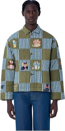 Story mfg. Short-On-Time Jacket - Heren - Zomerjassen - Groen - XL - Jassen