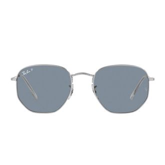 Ray-Ban Sunglasses Rb3548 N 003/02 Hexagonal Gray/Blue Unisex Polarized