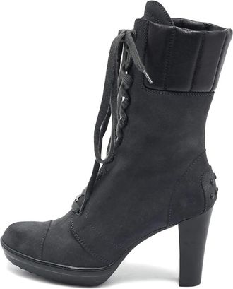 Tod's Stivali stringati 90mm - Nero