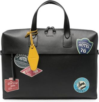 Paul Smith Tassen, Heren, Zwart, ONE Size, Handbags
