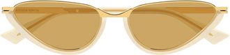 Bottega Veneta Sunglasses Bv1346 S 003 Yellow/Brown Women