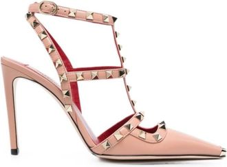 Valentino Garavani Light Pink Rockstud Pumps