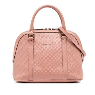 Gucci Micro Guccissima Dome Leren Tote
