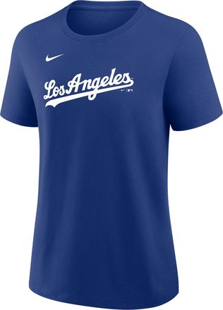 Nike Freddie Freeman Los Angeles Dodgers Nike Womens MLB T-Shirt in Blue | 01K94EWLD9-FG1