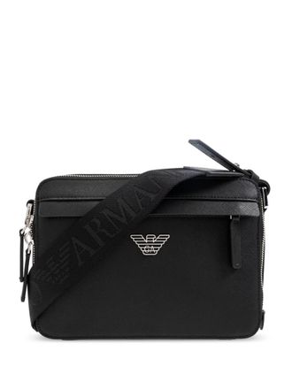 Emporio Armani Black Logo Mini Crossbody Bag