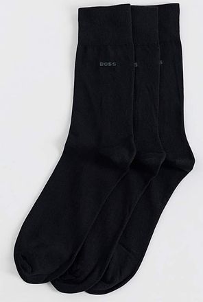 HUGO BOSS 3 Pack Classic Sock - Black