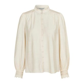 Lollys Laundry Mujer, Blusas y Camisas, Beige, Talla: 2XL