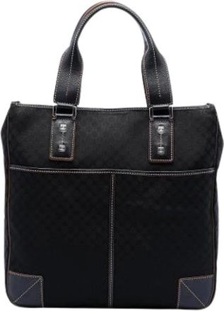 Celine Pre-owned Tote Bag - Dames - Vintage Shopper - Zwart - ONE Size - Leer - Vintage