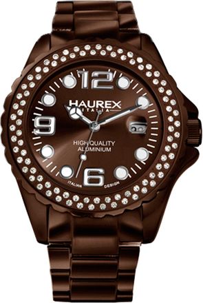 Haurex Ink Stones Brown Watch