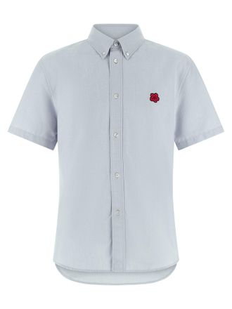 Kenzo overhemd met Boke Flower Crest-logo