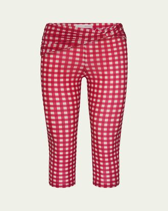 Frame Denim x Alexandra LeClerc The Casino Capri Pants