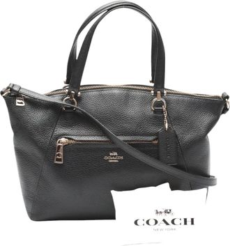Coach Leather Shoulder Bag (Pre-Owned)
